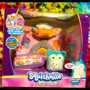 Squishmallows Squishville Winston UK Edition